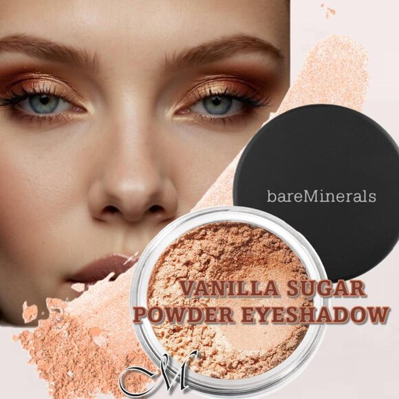 BareMinerals Single Loose Mineral Blendable Eyeshadow* ~ Vanilla Sugar NIP .57g - Picture 1 of 14